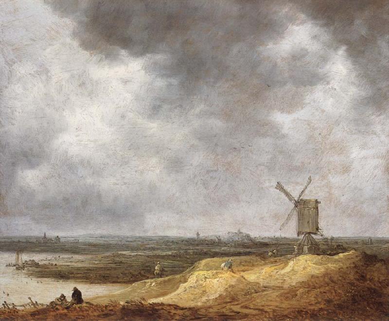 Jan van Goyen A Windmill by a River